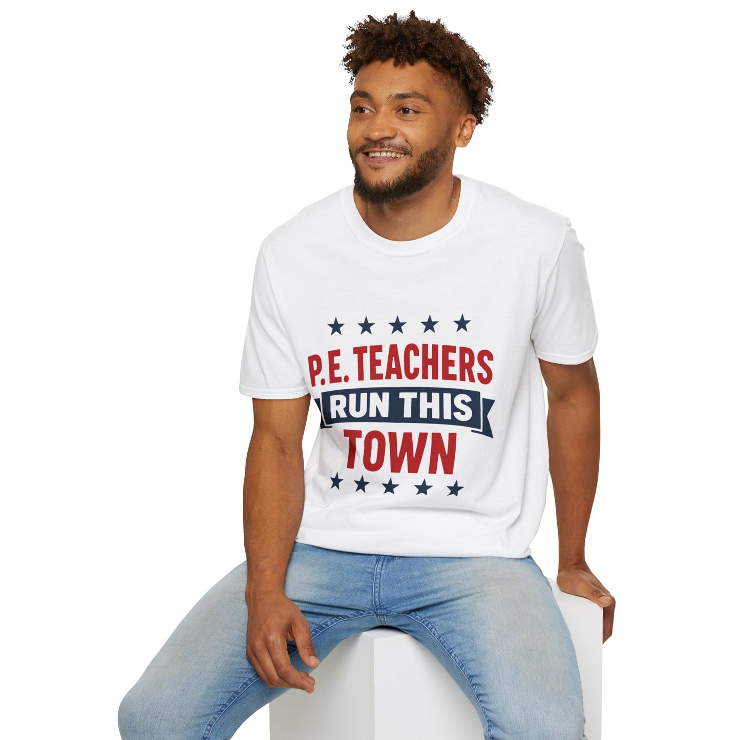 PE Teachers Run This Town Tee