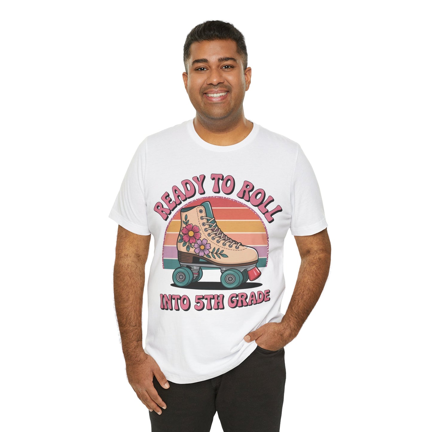 Ready to Roll Into 5th Grade Tee