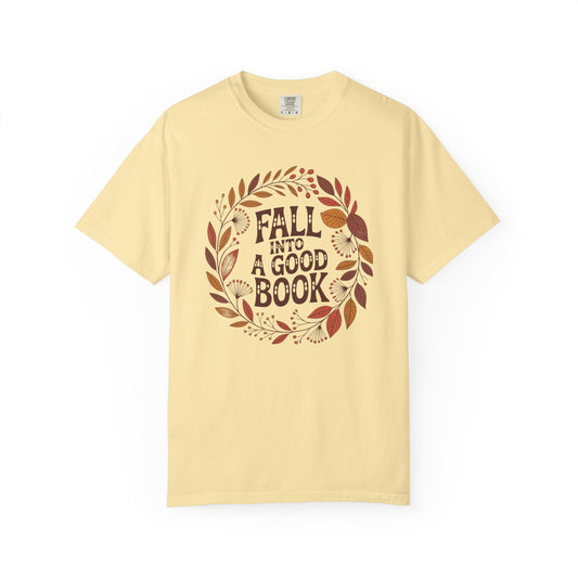 Autumn Vibes Unisex T-Shirt - Cozy Book Lover Tee