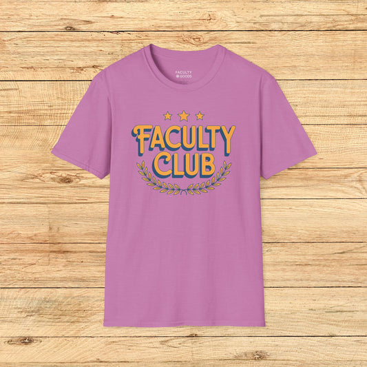 Faculty Club Pink Tee