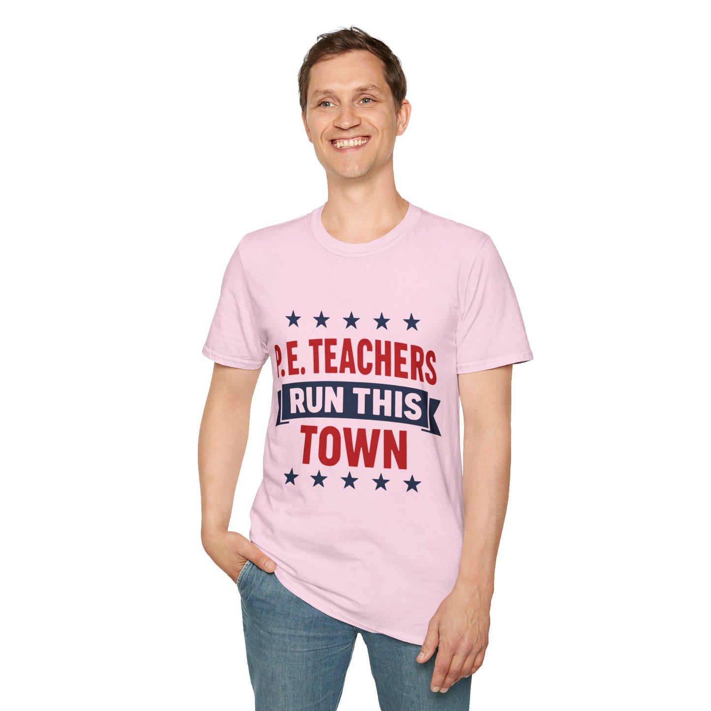 PE Teachers Run This Town Tee
