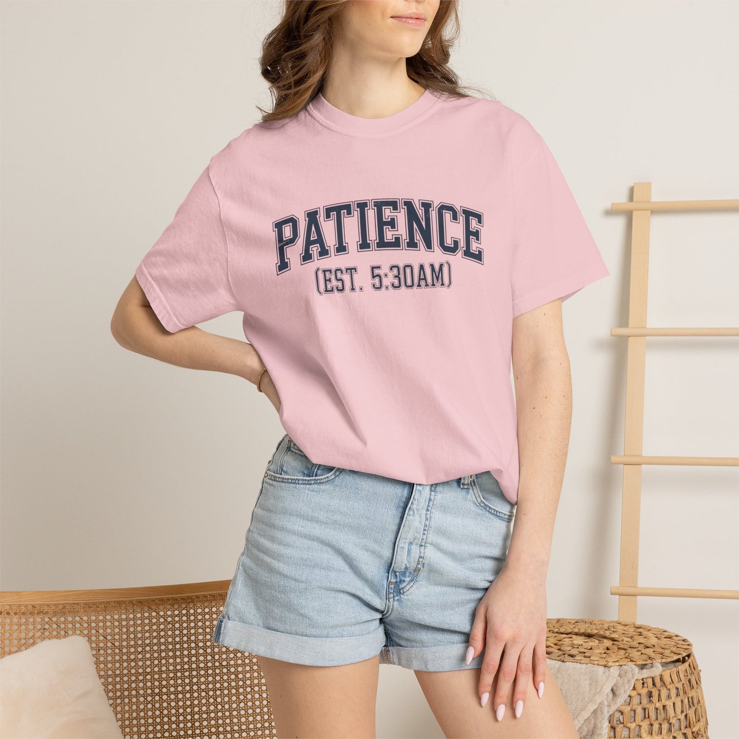 Patience Teacher T-Shirt, Comfort Colors 1717