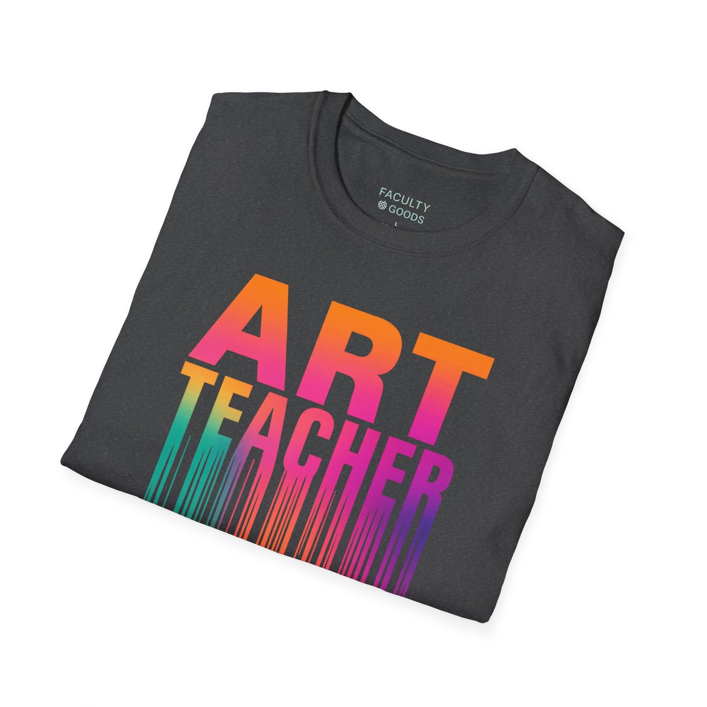 Art Teacher Dripping Paint Tee