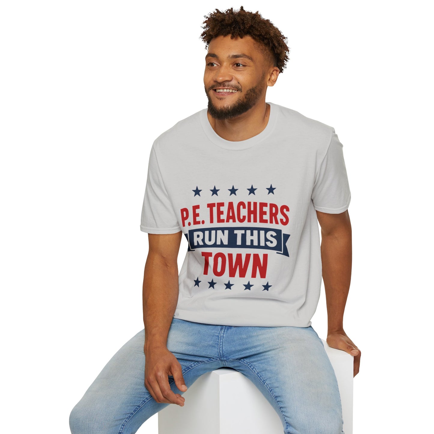 PE Teachers Run This Town Tee