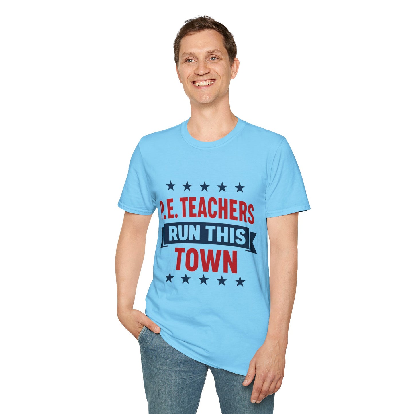 PE Teachers Run This Town Tee
