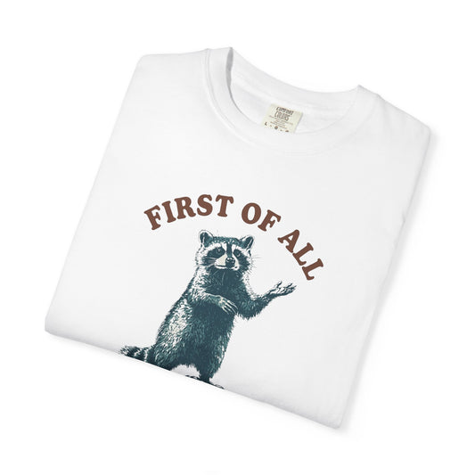Teacher Raccoon T-Shirt