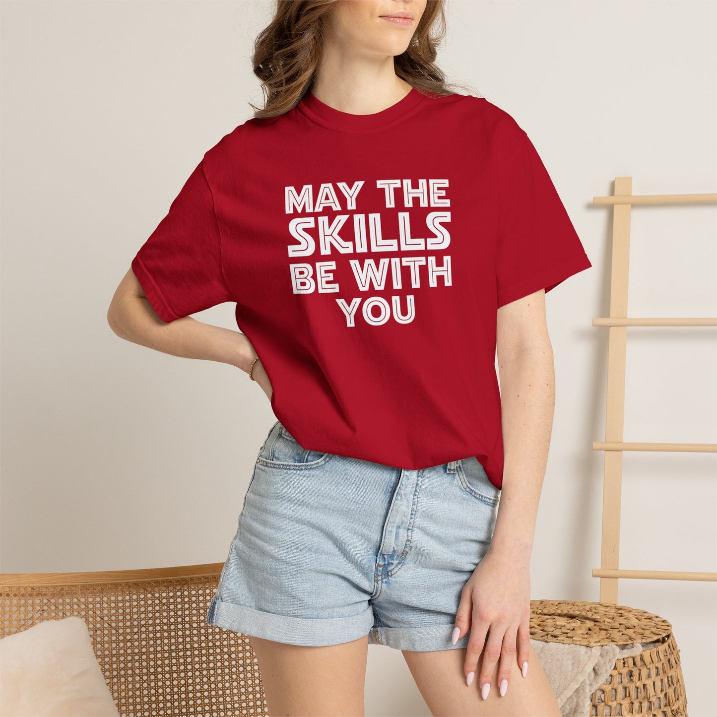 May The Skills Be With You Tee