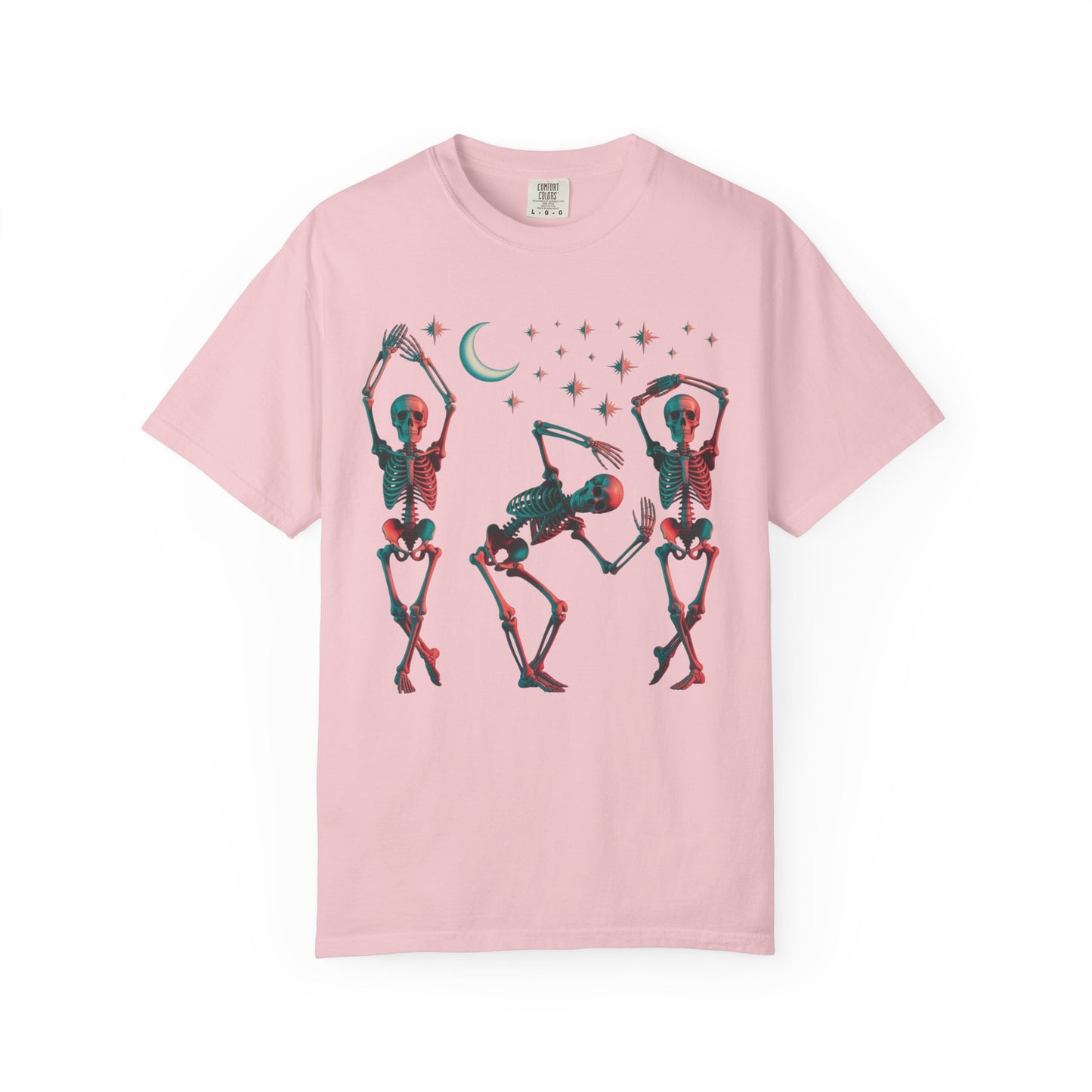 Halloween Dancing Skeletons Comfort Colors T-shirt