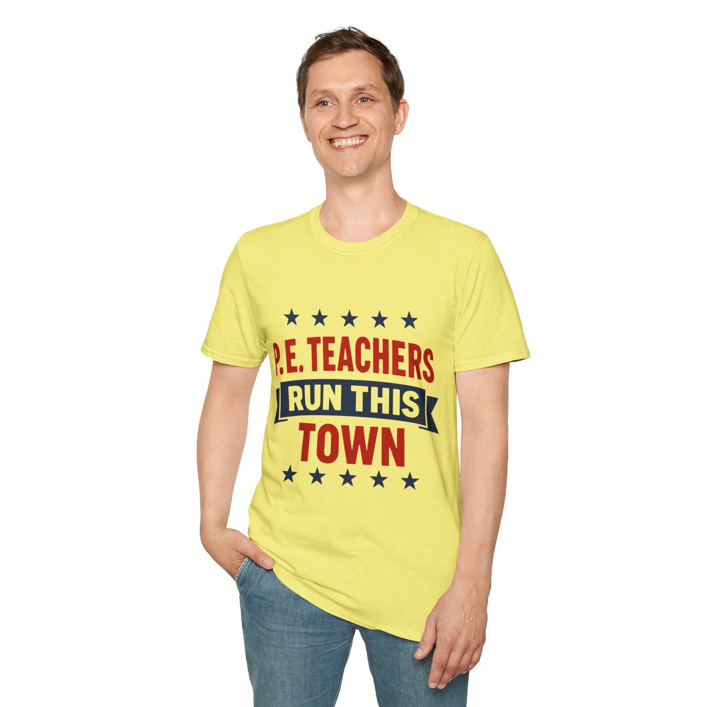 PE Teachers Run This Town Tee