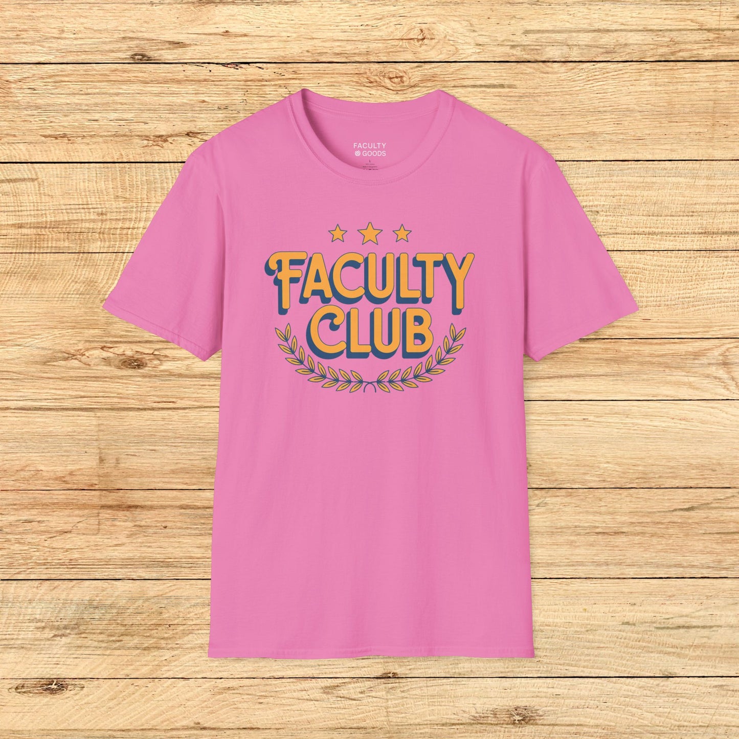 Faculty Club Pink Tee