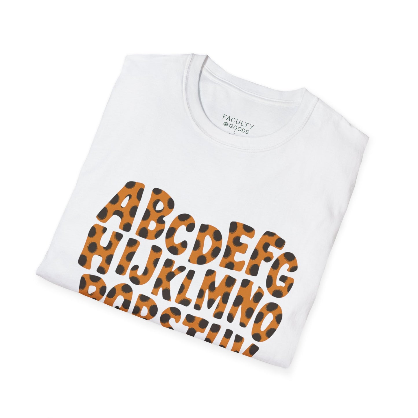 ABC Heart in Leopard Print Tee