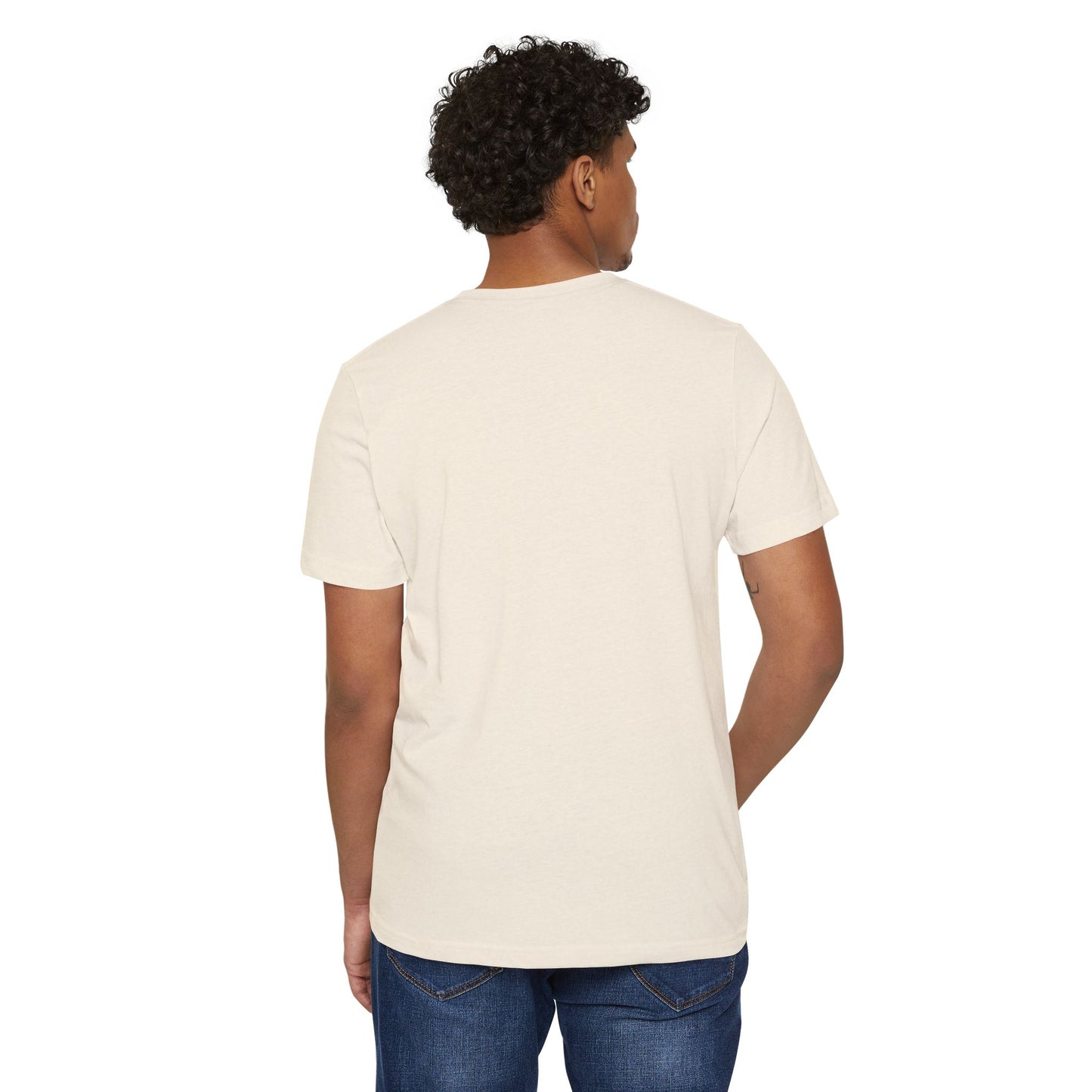 Protect Your Peace T‑Shirt — Organic Recycled Tee with Calming Botanical Design