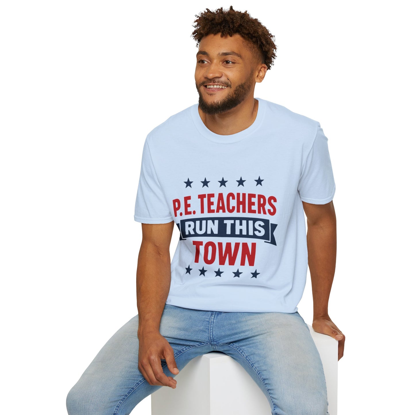 PE Teachers Run This Town Tee