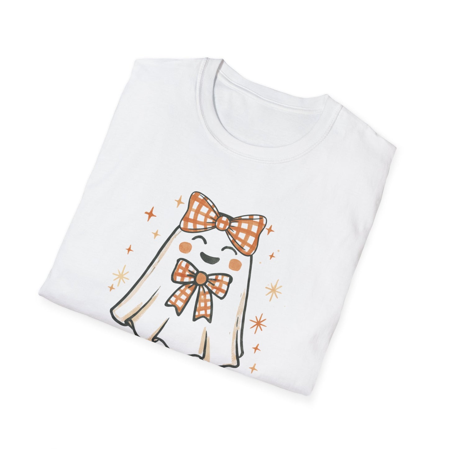 Thrilled to Be Here Ghost T-Shirt • Cute Fall Halloween Tee • Retro Teacher & Classroom Shirt