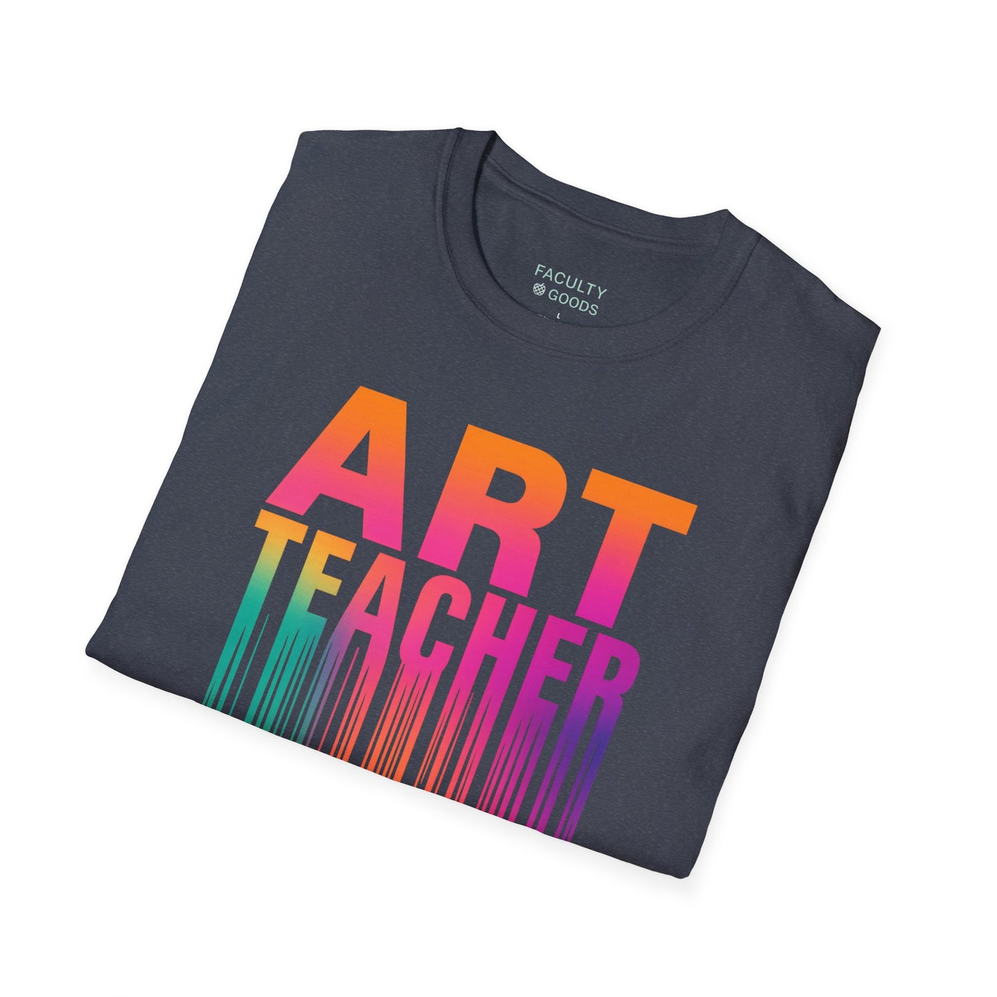 Art Teacher Dripping Paint Tee