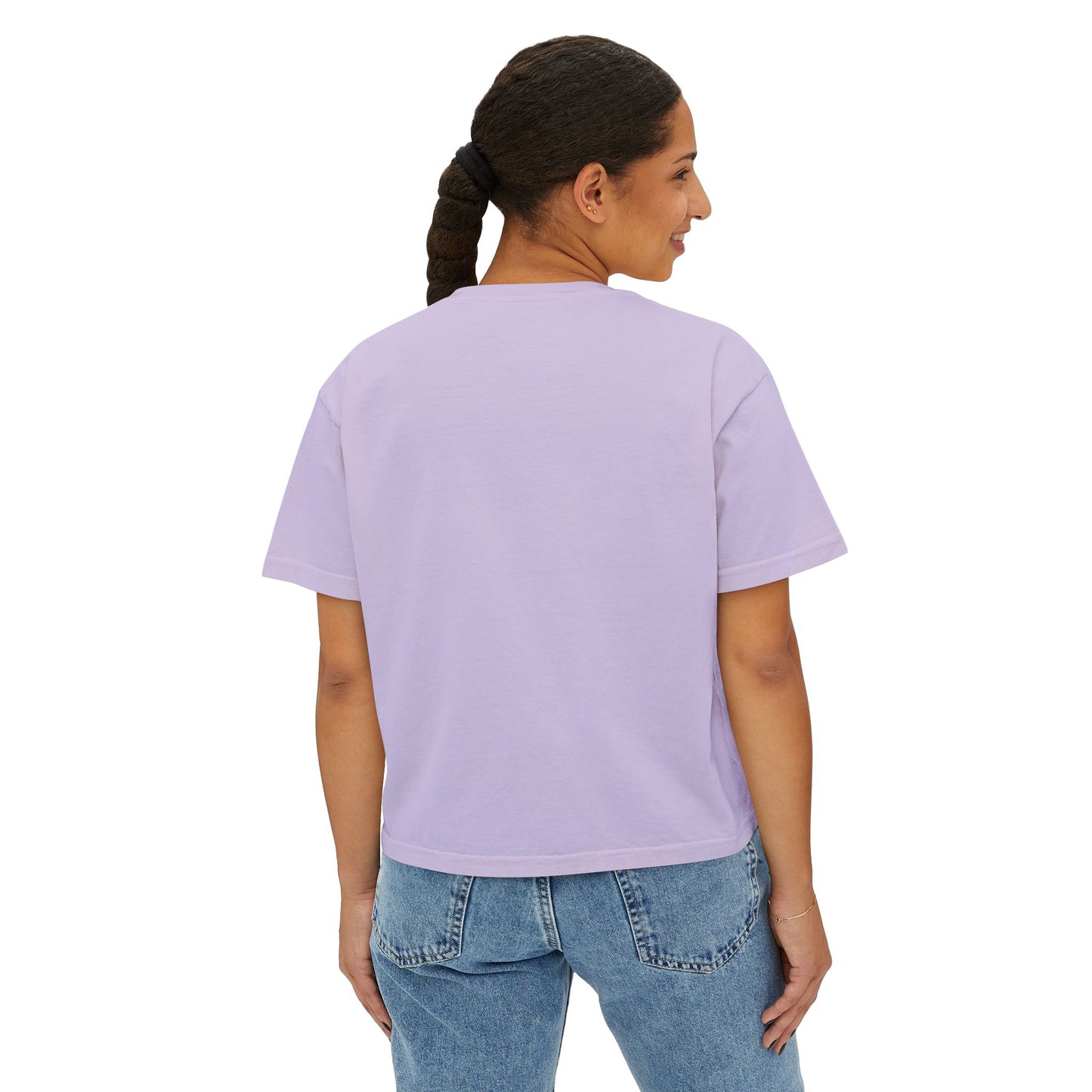 Teacher Rainbow Boxy Tee