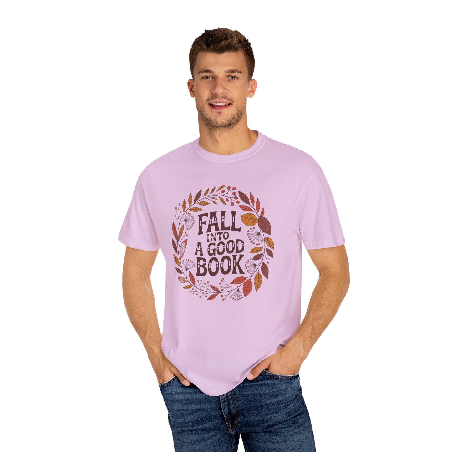 Autumn Vibes Unisex T-Shirt - Cozy Book Lover Tee