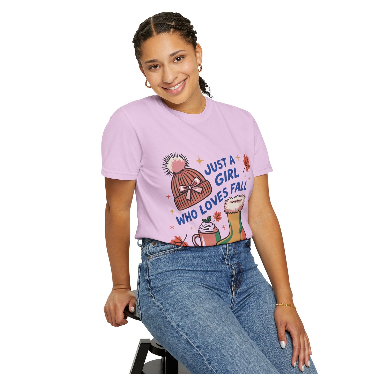 Fall Lover Garment-Dyed T-shirt