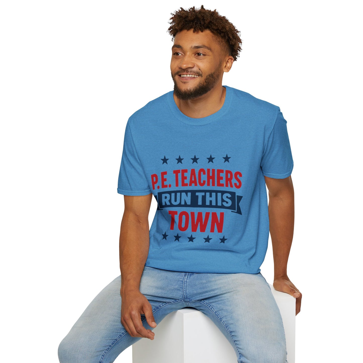 PE Teachers Run This Town Tee