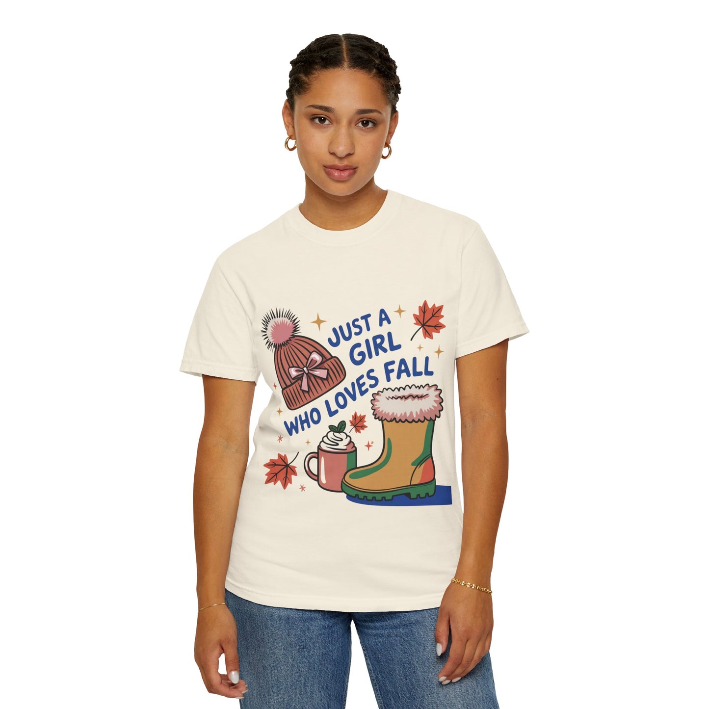 Fall Lover Garment-Dyed T-shirt