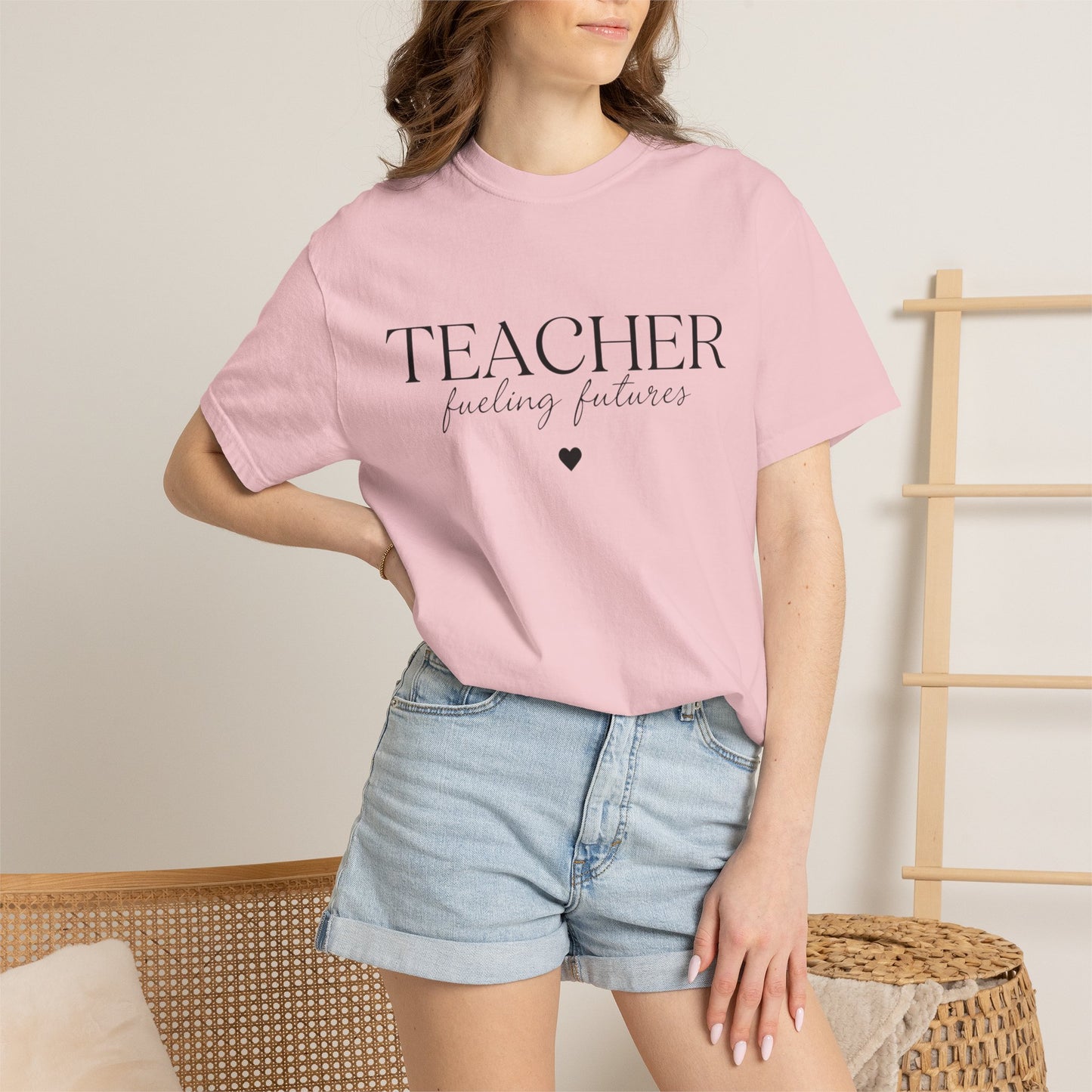 Teacher Fueling Futures T-Shirt, Comfort Colors 1717