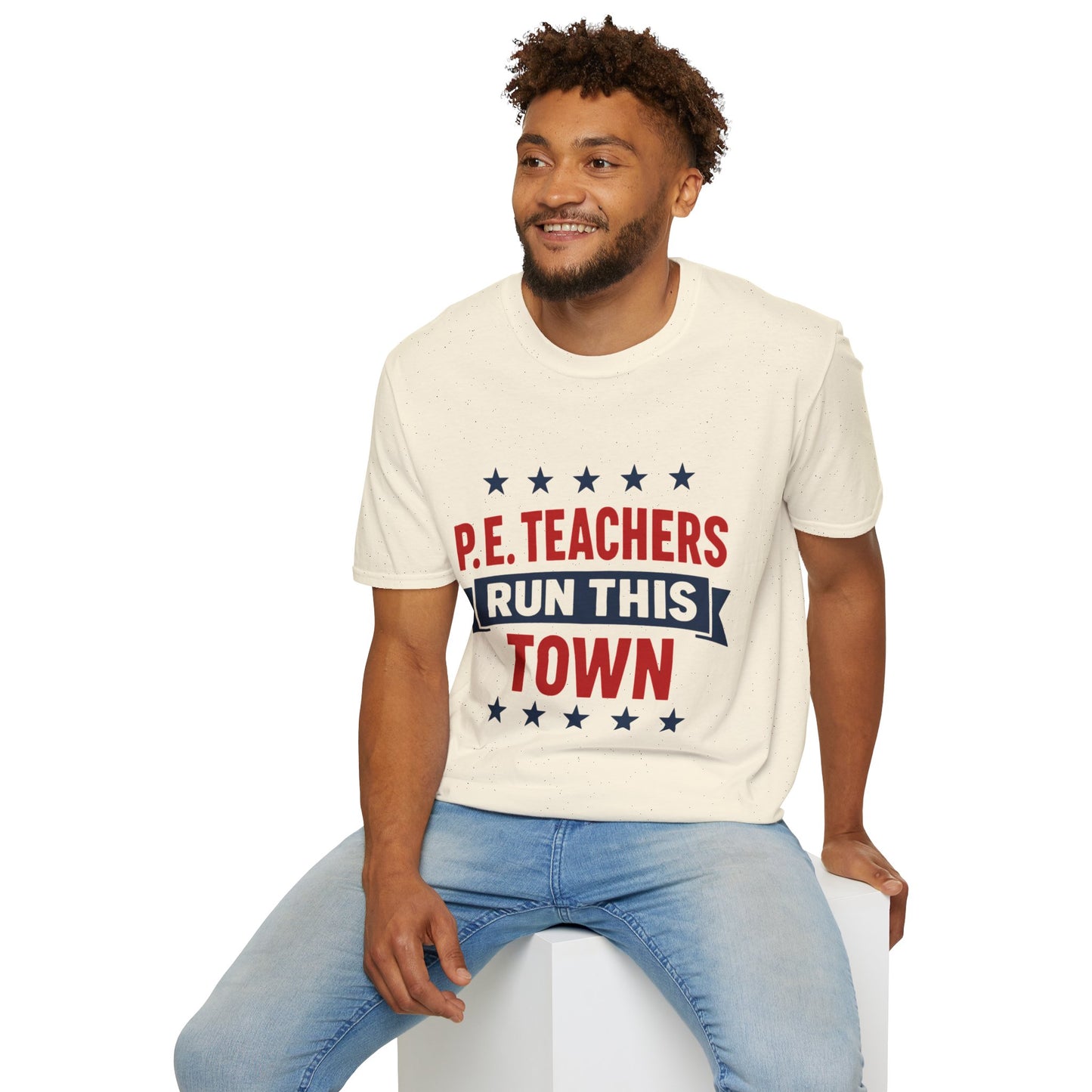 PE Teachers Run This Town Tee