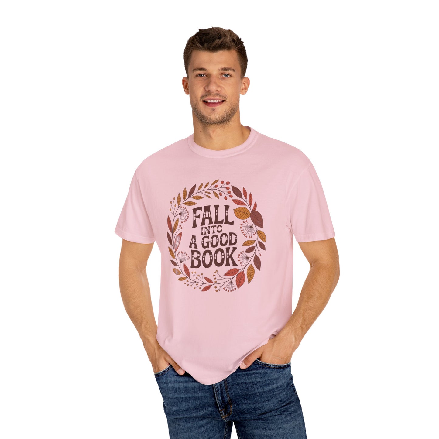 Autumn Vibes Unisex T-Shirt - Cozy Book Lover Tee