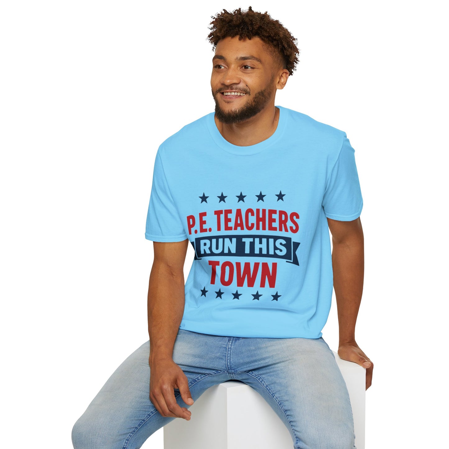 PE Teachers Run This Town Tee