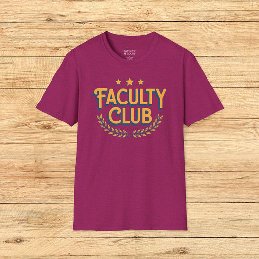 Faculty Club Pink Tee