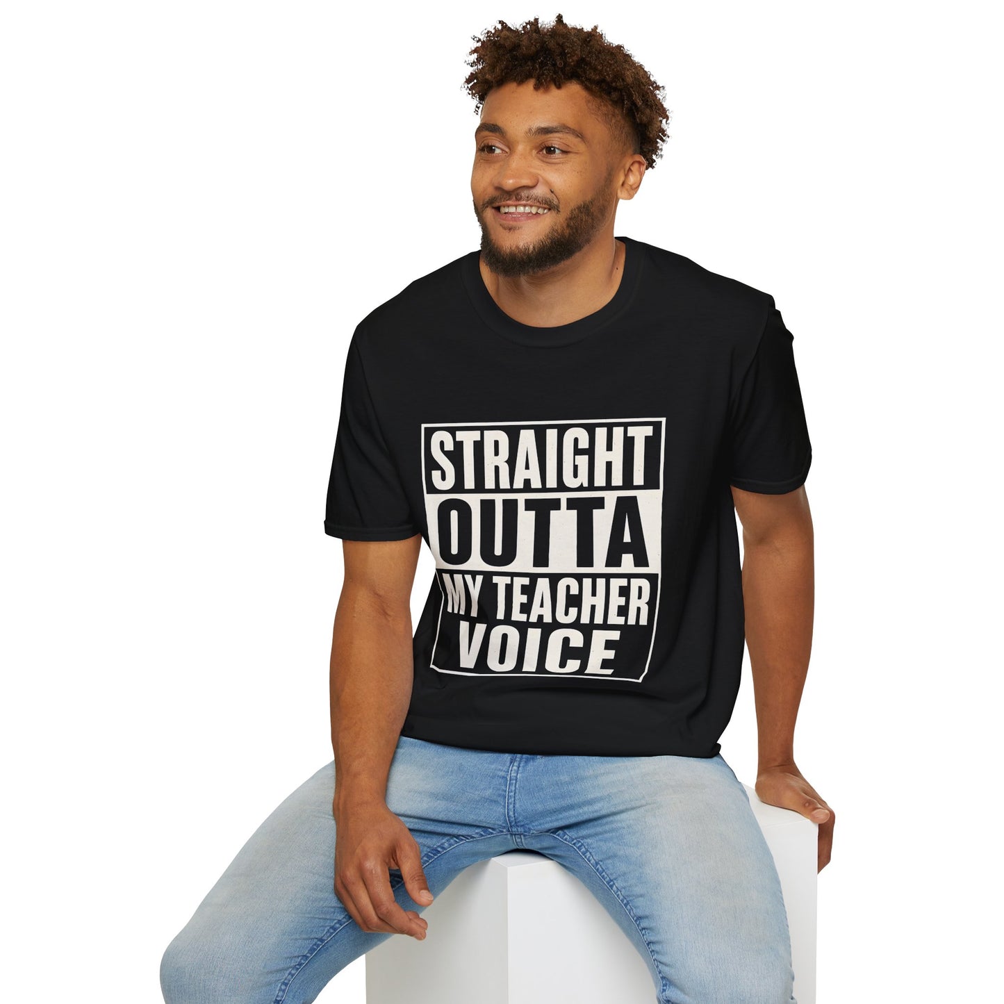 Straight Outta My Teacher Voice Tee