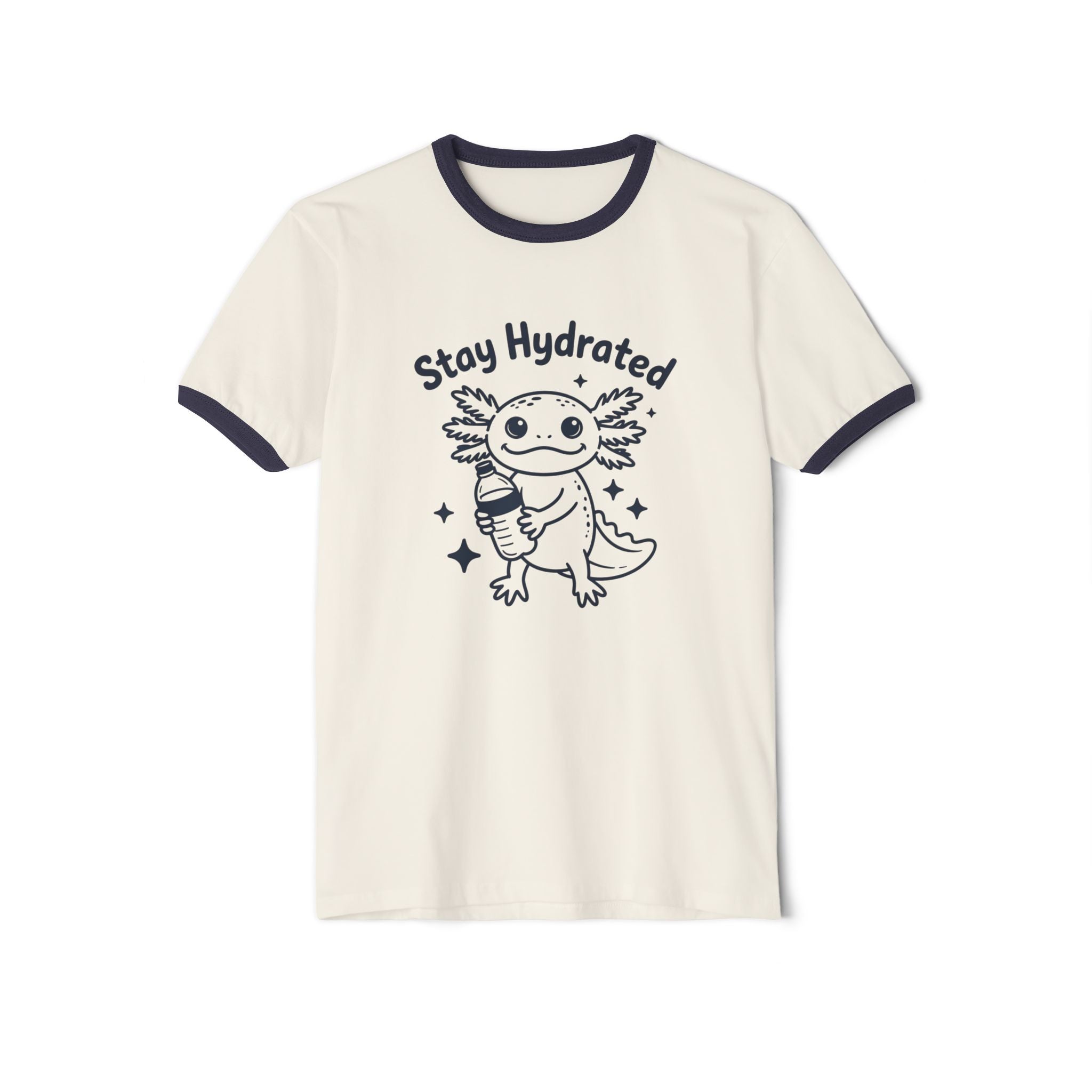 Axolotl 'Stay Hydrated' Ringer Tee