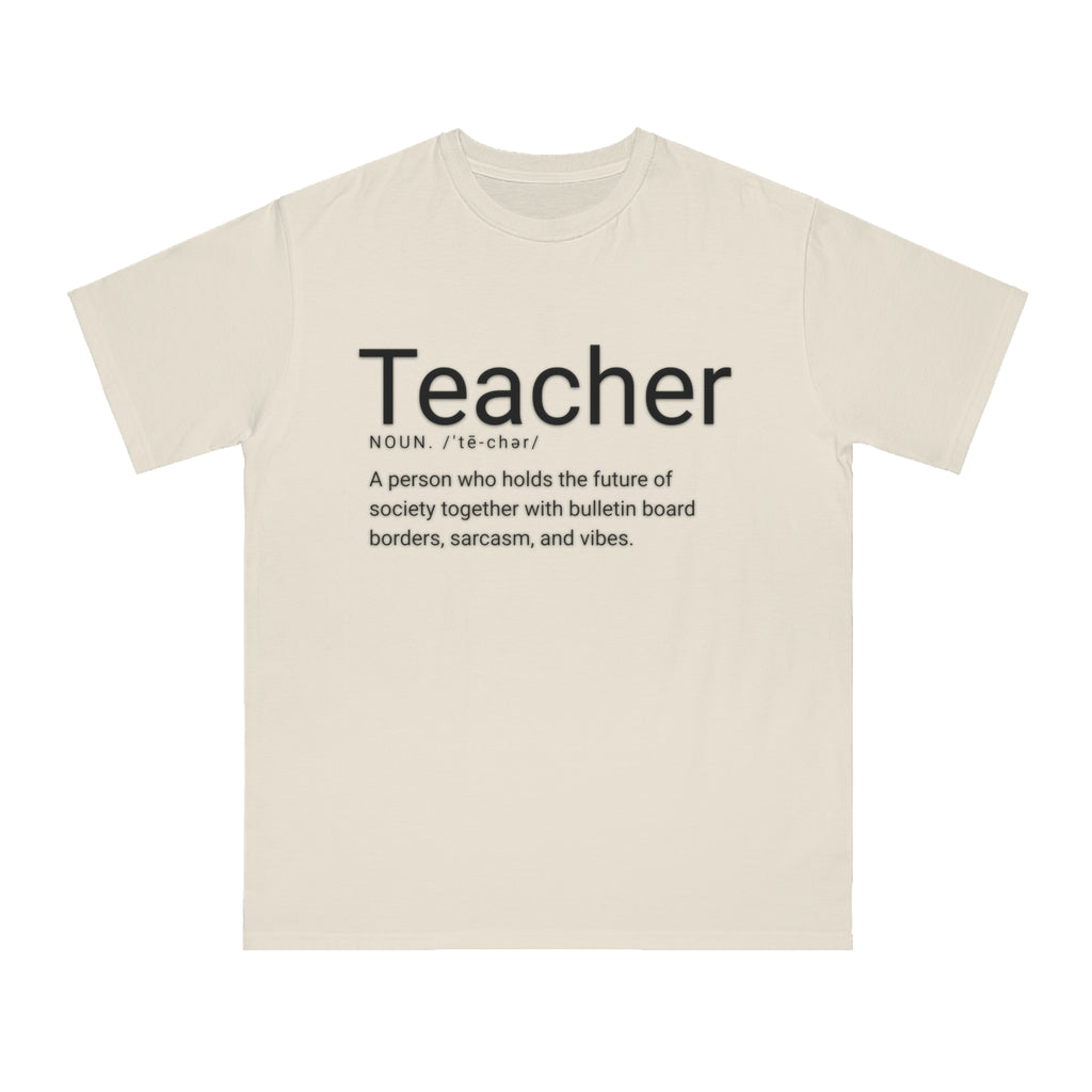 Organic "Teacher Definition" T-Shirt