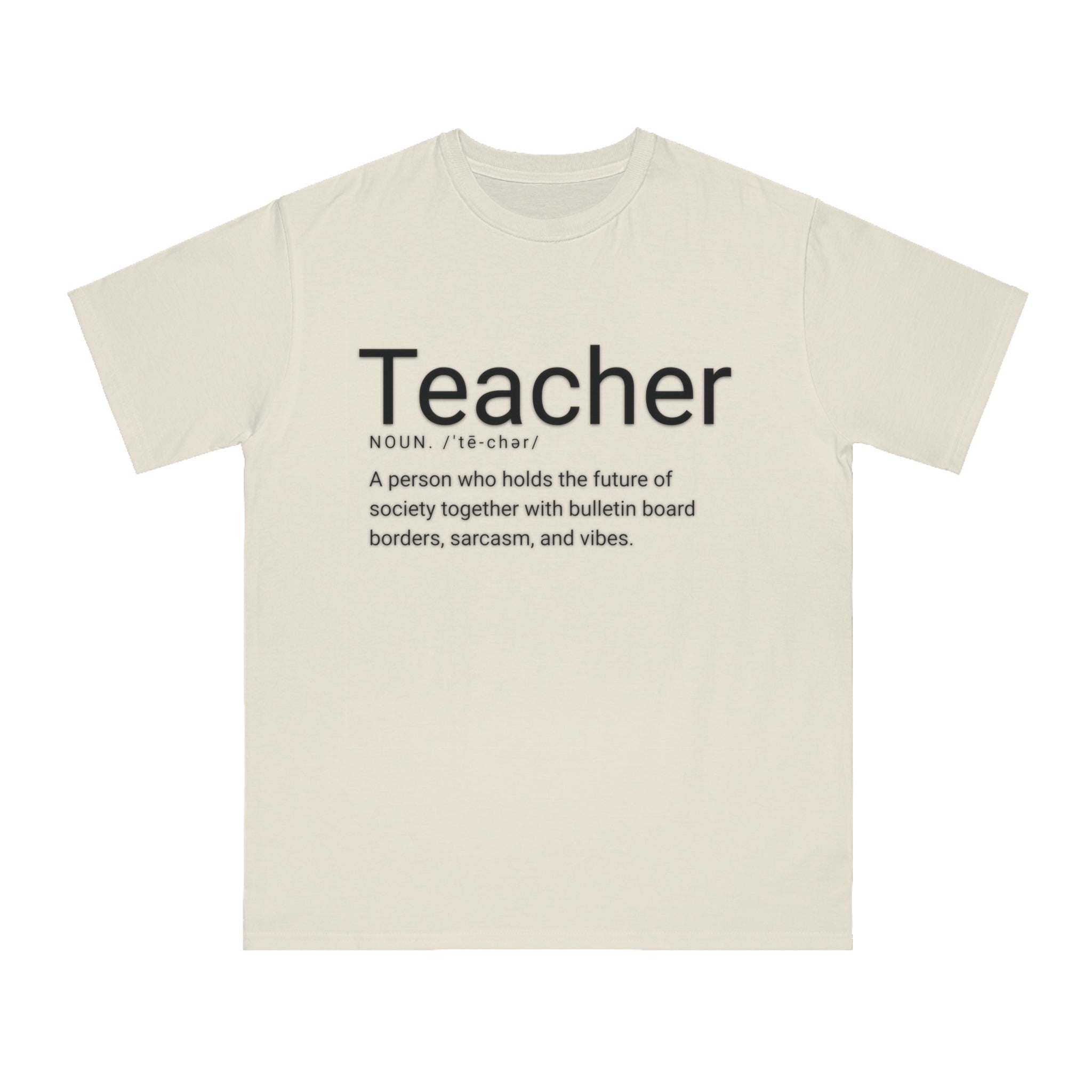Organic "Teacher Definition" T-Shirt