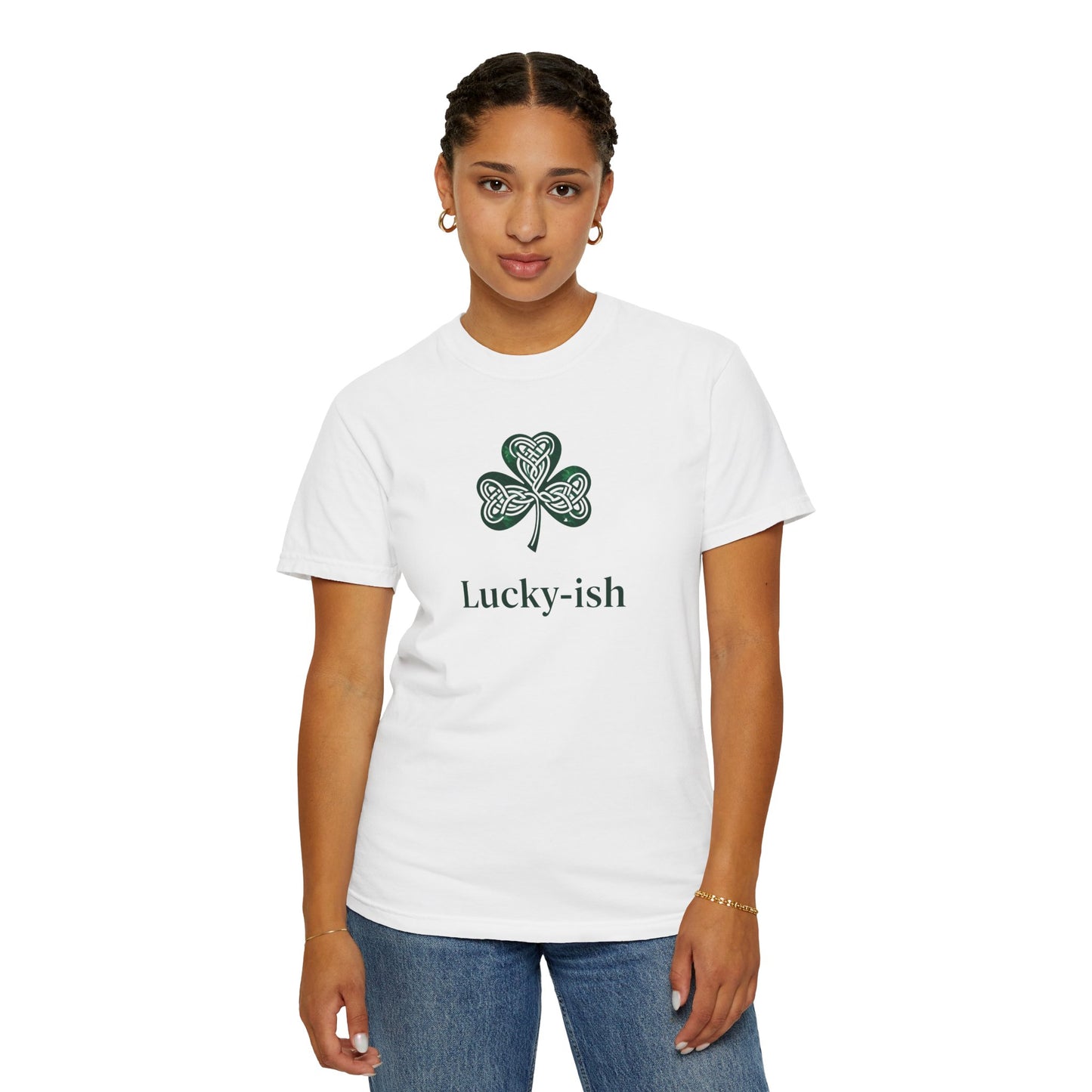 'Lucky-ish' Celtic Shamrock St. Patrick's Day Tee