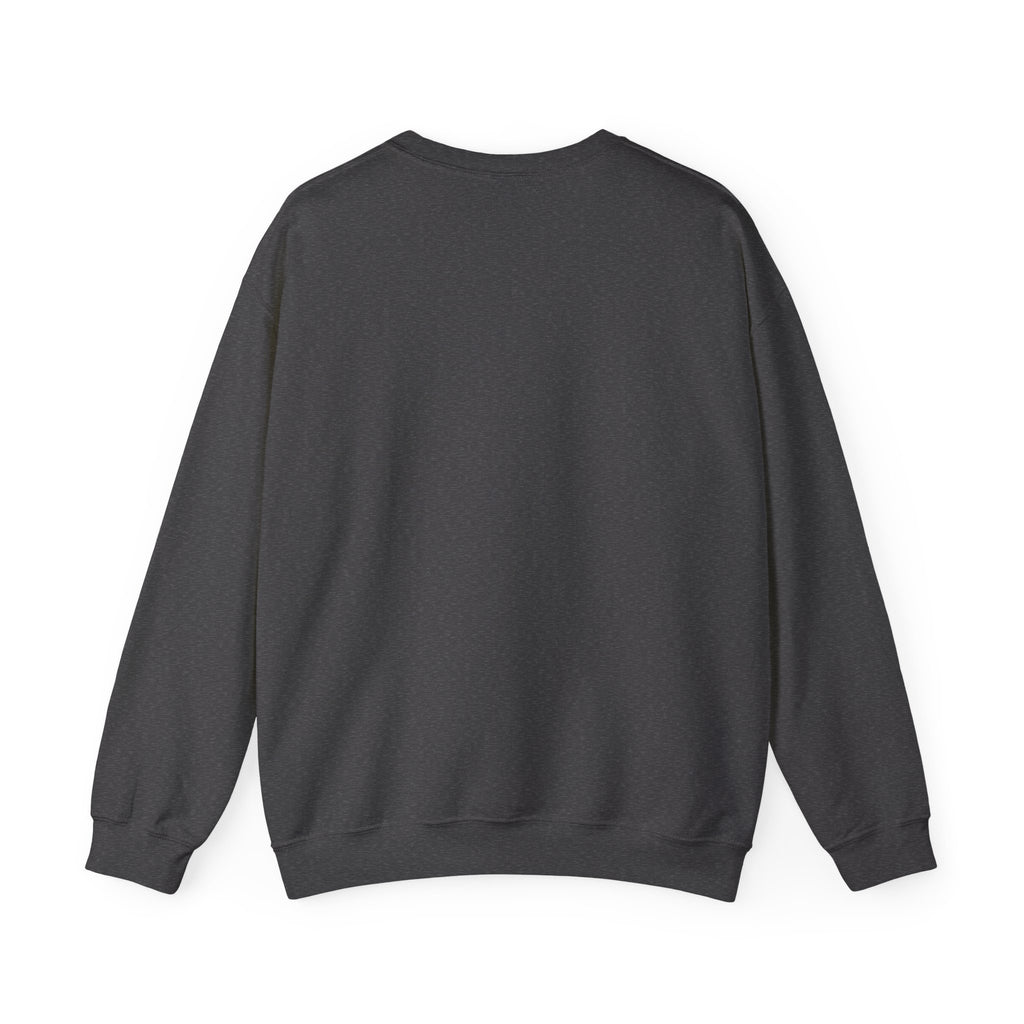 Love Circle Crewneck Sweatshirt — 'LOVE LOVE LOVE' Graphic Pullover