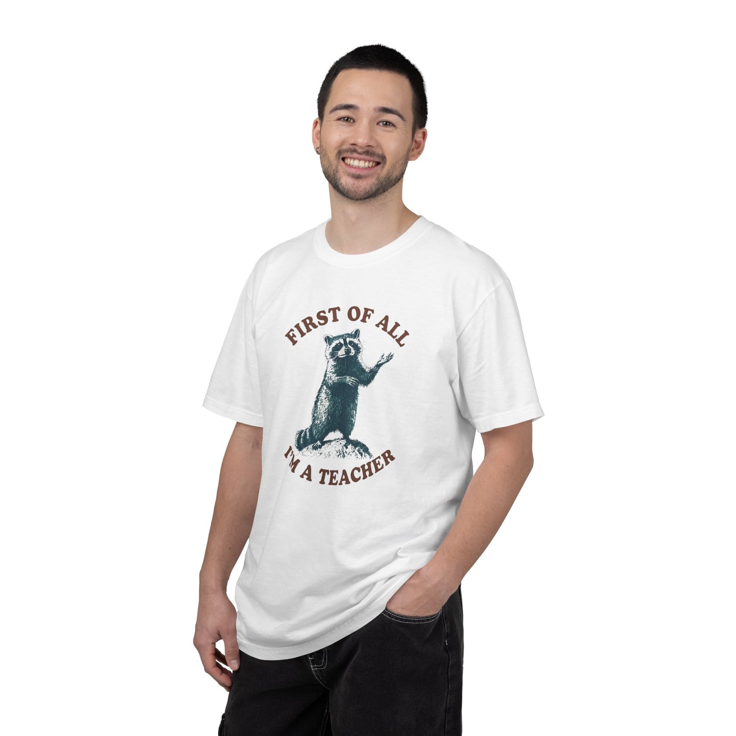 Teacher Raccoon T-Shirt