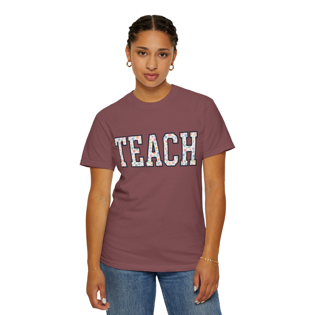 Teach Floral T-Shirt