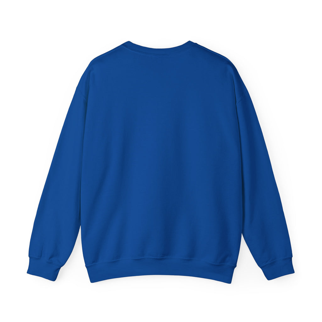 Crewneck Sweatshirt — "Soft Start, Strong Finish" Inspirational Graphic