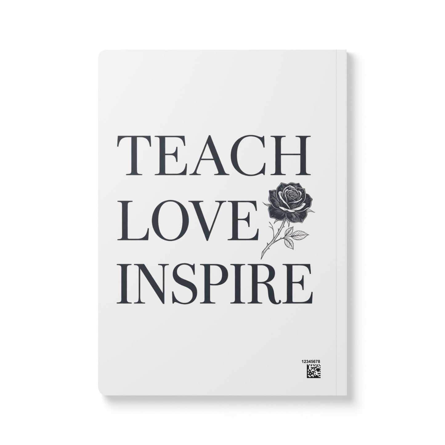 Personalized Name Floral Softcover Journal