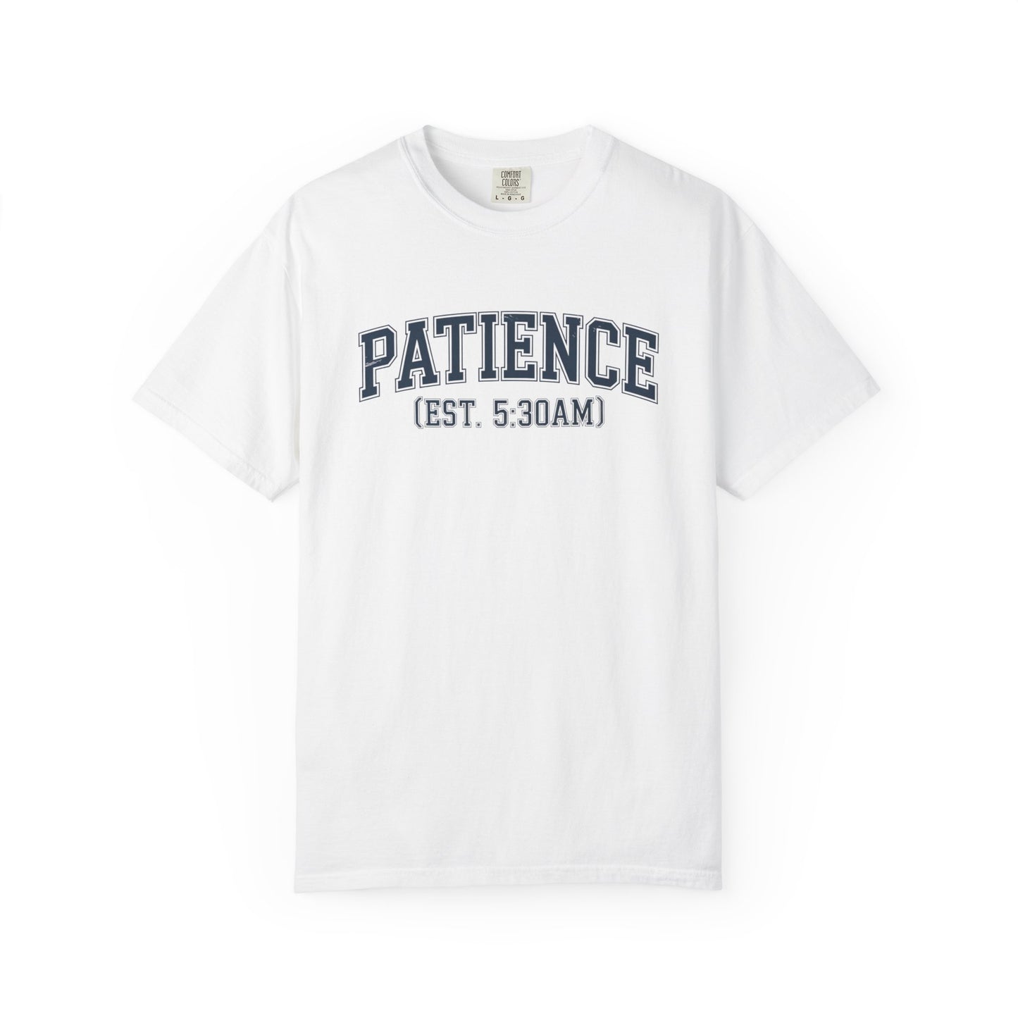 Patience Teacher T-Shirt, Comfort Colors 1717