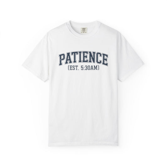 Patience Teacher T-Shirt, Comfort Colors 1717