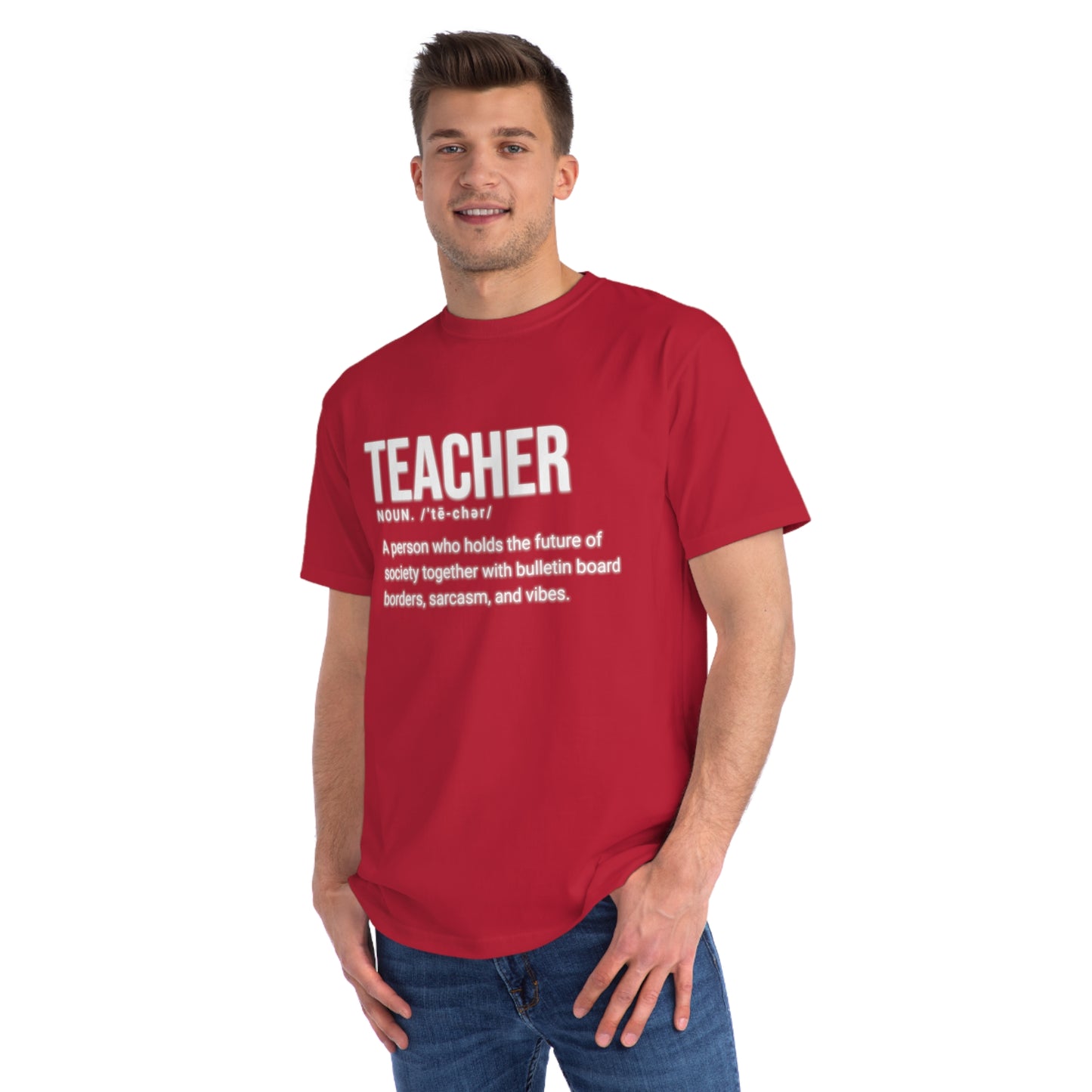 Organic "Teacher Definition" T-Shirt