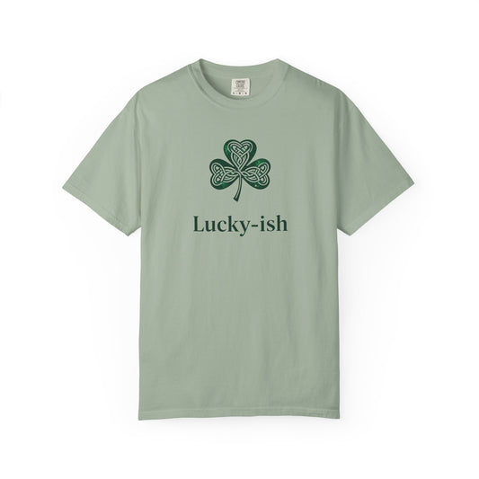 'Lucky-ish' Celtic Shamrock St. Patrick's Day Tee
