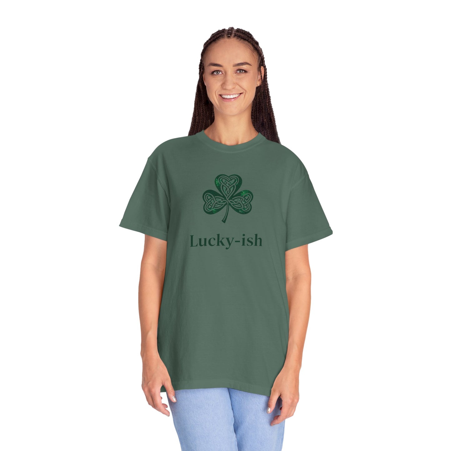 'Lucky-ish' Celtic Shamrock St. Patrick's Day Tee