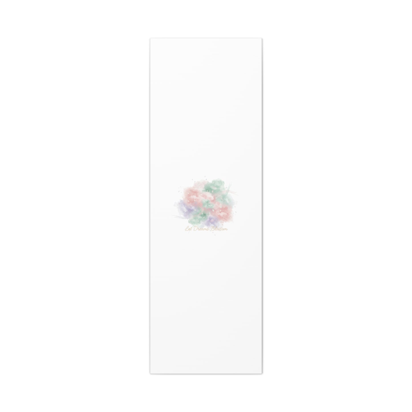 Dreamy Pastel Blossom Canvas | Matte Stretched Wall Art, pastel winter design
