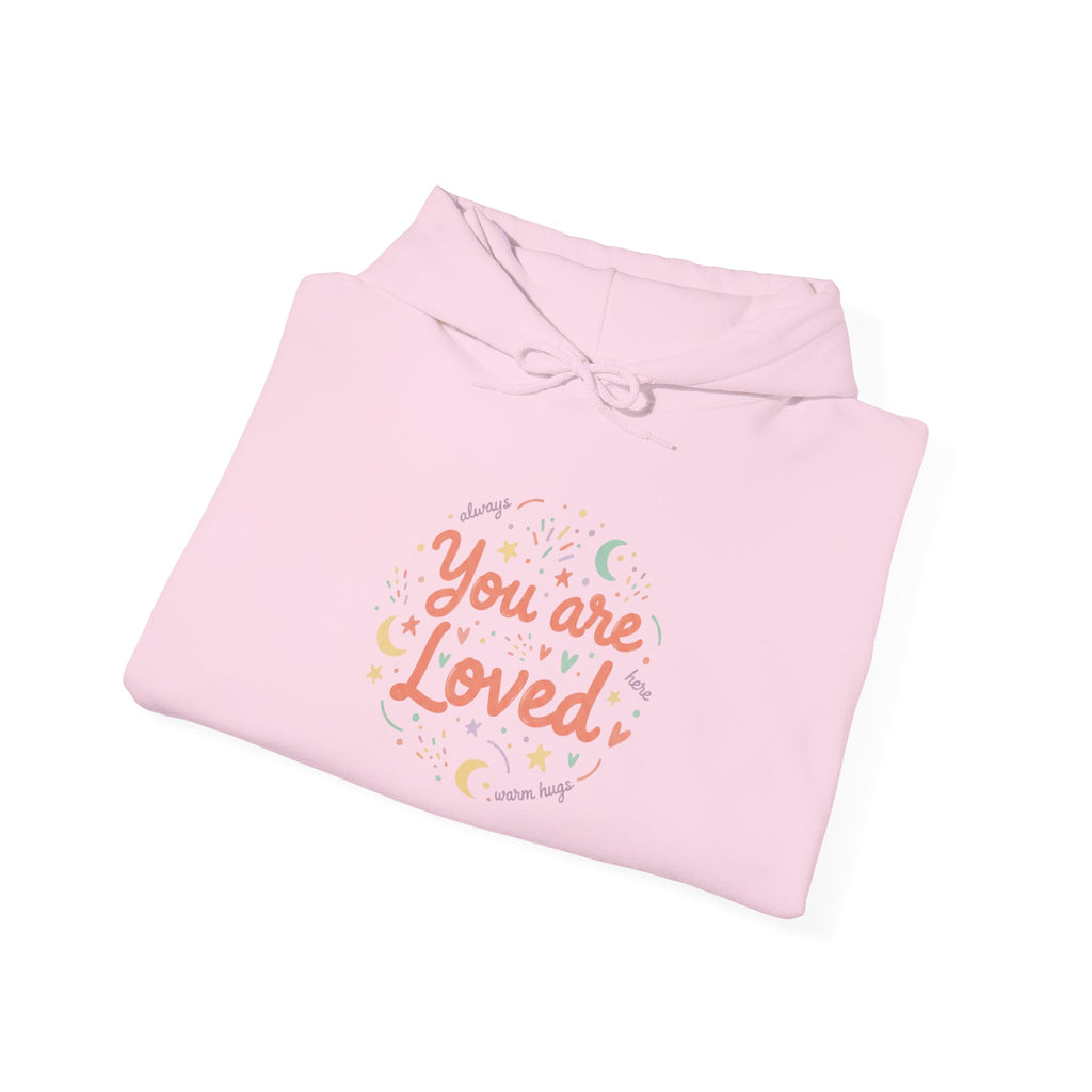 You Are Loved hoodie | handwritten doodle design, sketch aesthetic