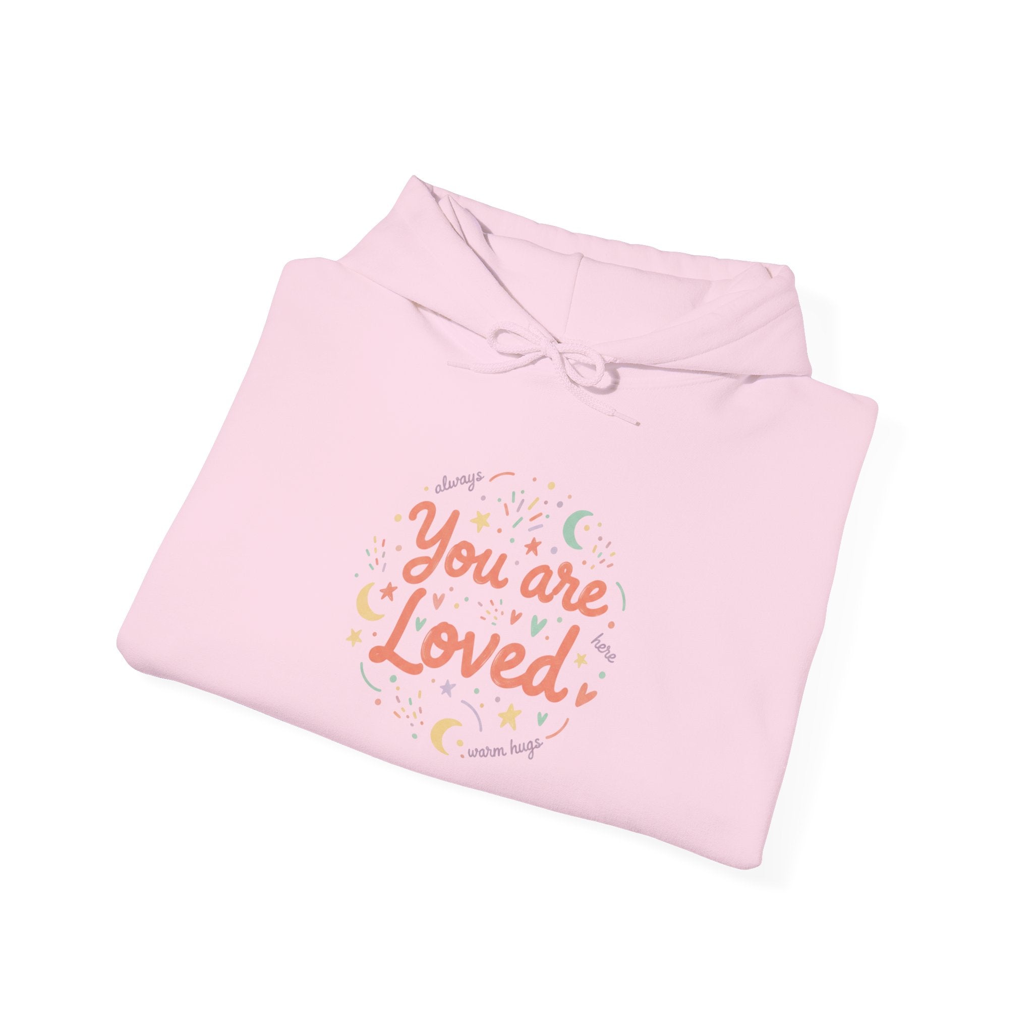 You Are Loved hoodie | handwritten doodle design, sketch aesthetic