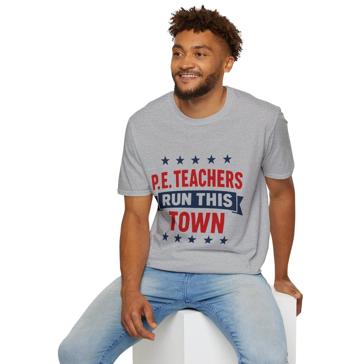 PE Teachers Run This Town Tee