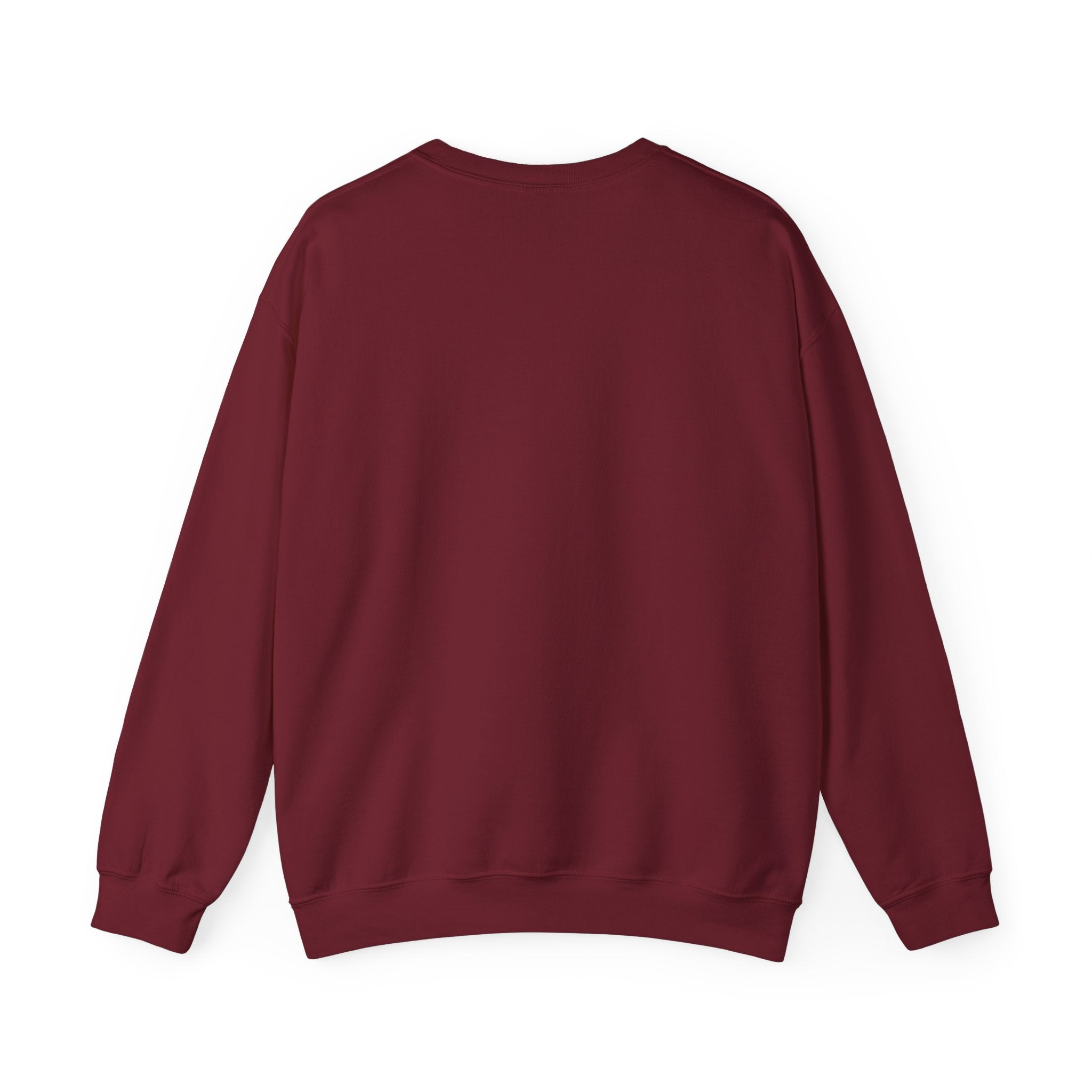 Love Circle Crewneck Sweatshirt — 'LOVE LOVE LOVE' Graphic Pullover