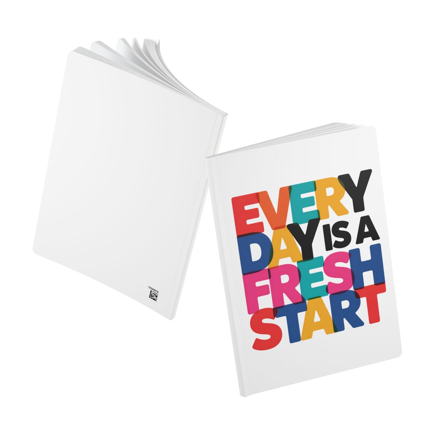 “Every Day Is a Fresh Start” Softcover Notebook